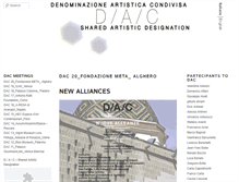 Tablet Screenshot of dacmeetings.com